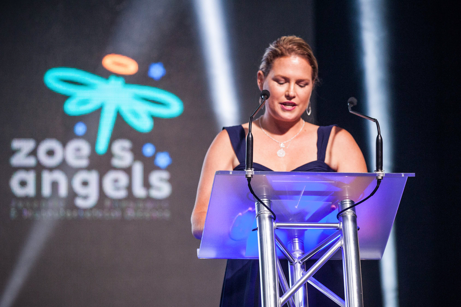 Founder of Zoe's Angels Charity Event held at the Sofitel Hotel in Brisbane